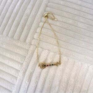 ADJUSTABLE DESIGN MOON AND STAR COLORS 18K LAMINATED GOLD